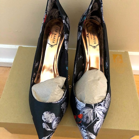 New Ted Baker 👠 Shoes. Classy and Unique with Flowers & Butterflies - Picture 10 of 13